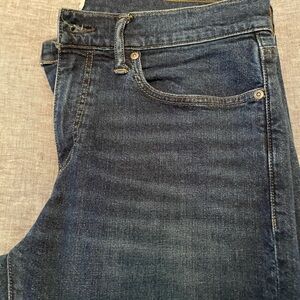 Men’s dark wash j crew 484 jeans